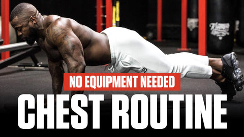 Chest Workout - Warrior Push Ups - No Equipment Needed