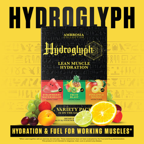 Hydroglyph™ - Hydration Stick Packs (24ct Variety)