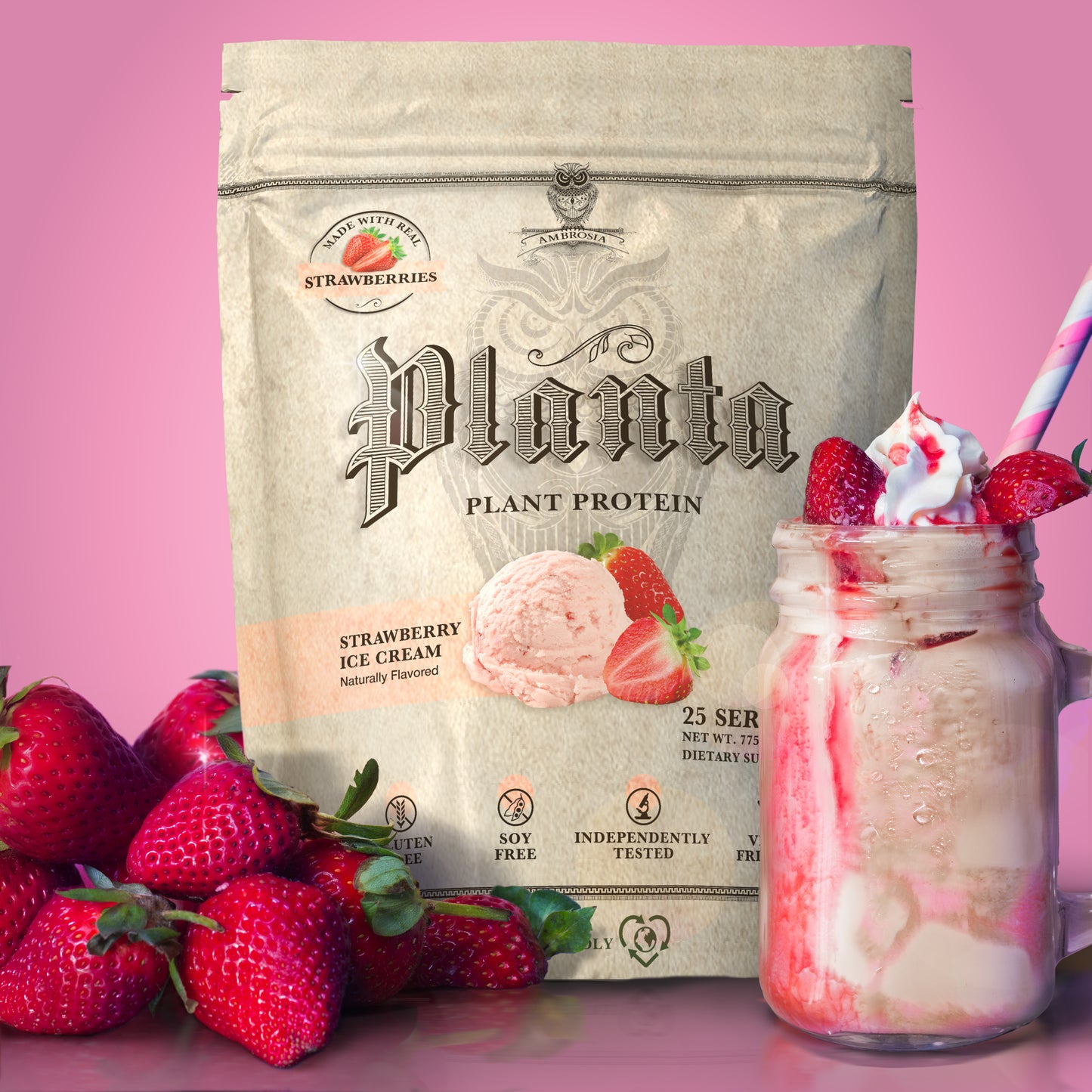 Strawberry Ice Cream Gallery